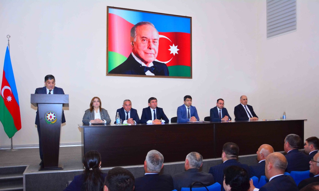 Ağstafa RİH başçısı yanında Şuranın növbəti iclası keçirilib - FOTOLAR
